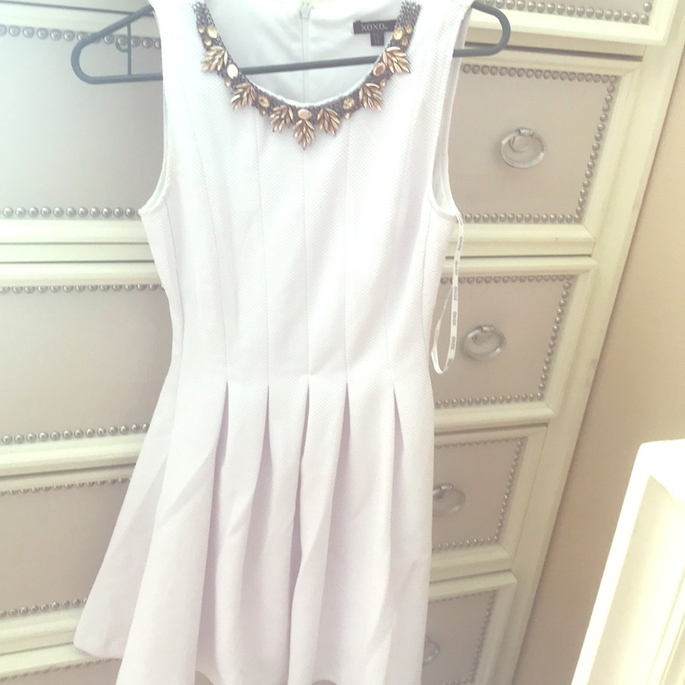 White going out dress